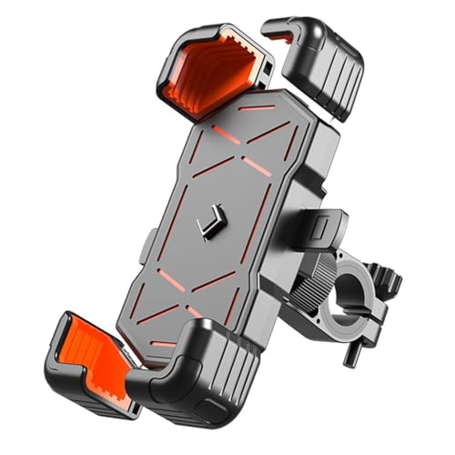 Handyhalterung Motorrad für Ducati Diavel 1260 S, 360° Einstellbar Drehbar Handyhalter Motorrad Telefonhalterung Motorradzubehör,Handlebarstyle-A