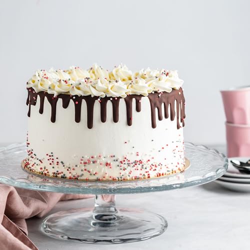 Image of Yupik Birthday Cake Sprinkles, 2.2 lb (35.2 oz) Pack of 6, Rainbow Nonpareil Sprinkles, Gluten-Free, Kosher, Cholesterol-Free, Sodium-Free, Fat-Free, For Baking, Decorating Ice Cream, Cakes, & Donuts