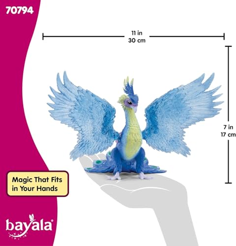 Image of Schleich Bayala - Magic Peacock Toy Figurine - Kids Ages 5+ | 70794