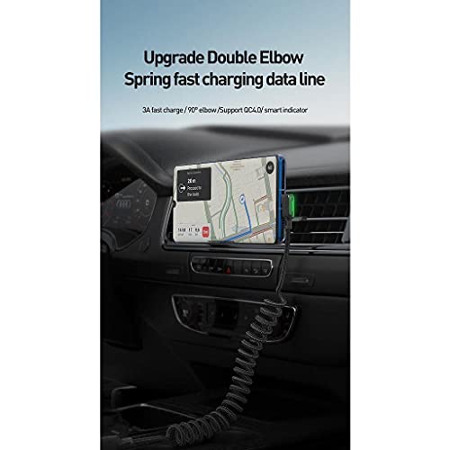 Mcdodo LED 90 gradi a spirale elastico USB C