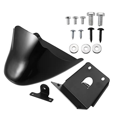 Carénage inférieur avant pour Harley Davidson Sportster Iron 883 2004-2022 en noir brillant