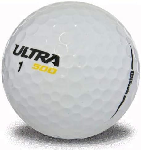 Miniatura 6 de Wilson Ultra 500 - Paquete de 3 pelotas de golf personalizadas y 20 camisetas de golf personalizadas. Las pelotas y las camisetas están impresas a