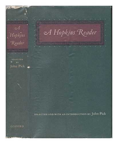 A Hopkins Reader B0000CIJUF Book Cover