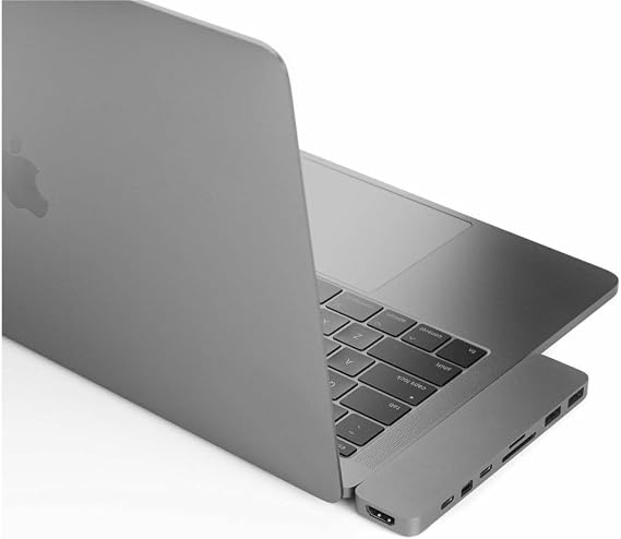 Sanho HyperDrive PRO 8-in-2 Hub for USB-C MacBook Pro - Silver