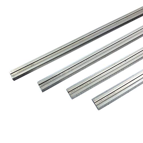 HSS Fers/Lames de rabot 75,5mm (pour AEG, Black & Decker, Bosch, Haffner, Holtz-Her, Kress, Mafell, Metabo, Skil) (10 pièces)