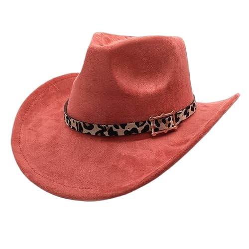 Chapeau de cowboy en daim à large bord fini les tenues ternes avec ce fedora rétro chic