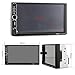 Double Din Car Stereo with Bluetooth & Rear-View Camera：7 inch Touch Screen car Radio Support USB/AUX/FM & Phone Mirror Link