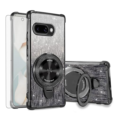 Coque Google Pixel 9A antichoc magnétique dotée d'un verre trempé de protection