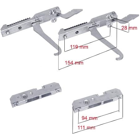 Easyricambi Kit 2 Cerniere + 2 portarulli Porta Forno Leggera LOFRA :  Amazon.it: Grandi elettrodomestici