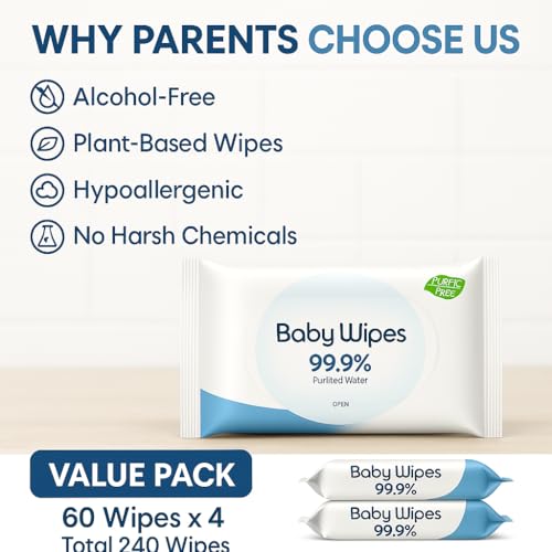 Image of Baby Wipes 99.9%