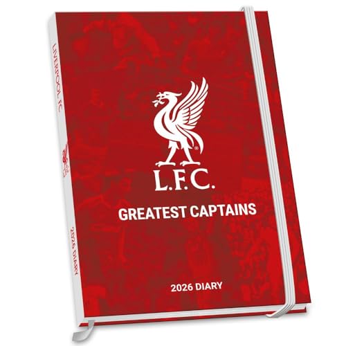 2026 DIARY LIVERPOOL FC WEEK TO VIEW HARDBACK A5 DIARY OFFICIAL PRODUCT