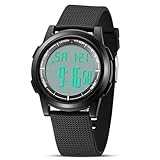 【Ein Perfektes Geschenk】Diese vielseitige Uhr passt zu jedem Anlass, ob formell oder lässig. Tragen Sie diese Uhr für unterwegs, von Geschäft, Freizeit, Indoor- und Outdoor-Aktivitäten oder für den täglichen Gebrauch. Die Digital Armbanduhr Uhren ist ein perfektes Geschenk für Ihre Lieben.