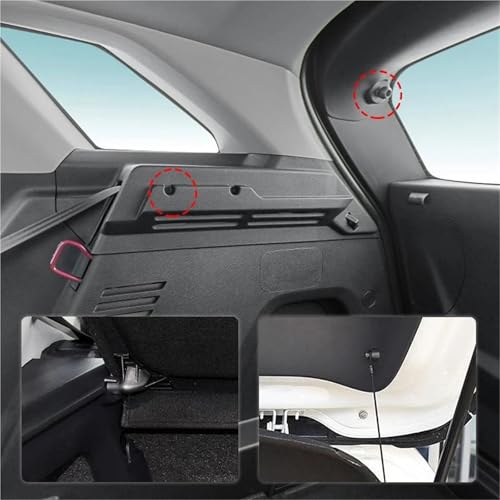 Cubierta maletero no retráctil Peugeot 4008 protector de carga 4
