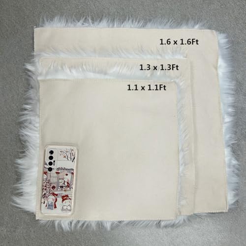 Funda cuadrada de asiento de piel sintética para silla miniatura 7