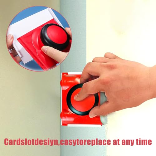 Kantenmaler,Farbkantenwerkzeug,Kantenmalwerkzeug,Farbkanten-Farbpad,Multifunktionale Paint Pad Set,Mehrzweck-Farbkanten-Schneidwerkzeuge,Wand Eckpad Trimmer Handheld Brush Tool Für Raumeckwände Decken