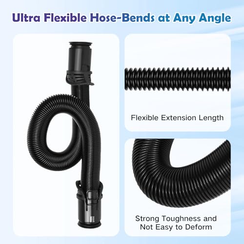 Image of VIEWALL Upgraded Replacement Hose for Shark UV850 UV900 UV950 LA480 LA481 | LA490 LA492 LA555 QU490 LA700 LA701 LA702 LA800 LA802 LA502 LA322 LA300 Navigator Lift Away Vacuum Cleaner 105FP900