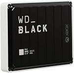 WD_BLACK 5TB P10 Game Drive for Xbox - 1-Month Xbox Game Pass, Portable External Hard Drive for On-The-Go Access To Your Xbox Game library - WDBA5G0050BBK-WESN