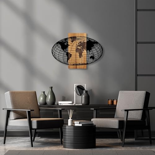 Wallity accessoire mural en bois d'exception pour décoration raffinée