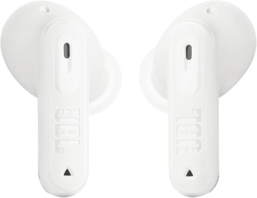 JBL Tune Beam 2, Écouteurs sans Fil Bluetooth, réduction de Bruit, 48 Heures d'autonomie, résistance à l'eau et à la poussière IP54, Connexion multipoint, Conception Intra sur Tige, Blanc - 7
