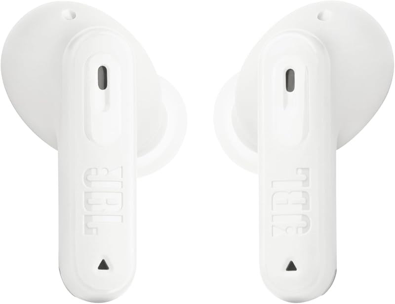 JBL Tune Beam 2 Bluetooth fülhallgató zajszűréssel, 48 órás akkumulátor, IP54 vízálló - 2-White, JBL Tune Beam 2