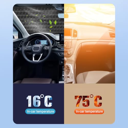 Housse de pare-brise magnétique à 3 couches pour la protection de voiture - 5