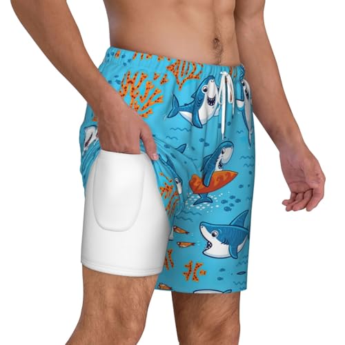 Bañador corto elástico para hombre transpirable y secado rápido 3