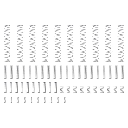 BCZAMD 3D Printer Accessories Compression Spring Assortment for Bambu Lab X1/X1C/X1E/P1P/P1S A1 Mini DIY 3D Printed Part