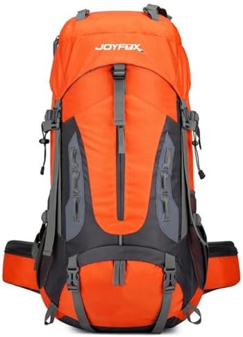 JOYFOX Mochila de Camping 65+5L/45+5L Impermeável Unissex para Vi...