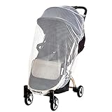 ❀【Léger】La tente anti-moustiques pour poussette est fabriquée en polyester, qui est léger, doux, facile à transporter et à utiliser. Elle ne se décolore pas facilement et est facile à nettoyer et à entretenir.