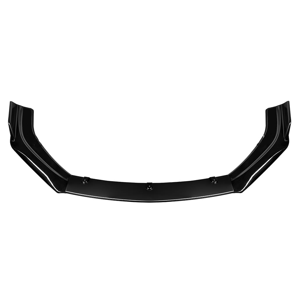 Auto Labbro Paraurti Anteriore Spoiler per Alfa Romeo 159 2005-2012,Anticollisione Spoiler Diffusore Kit Corpo Auto Accessori Esterni,A-Black