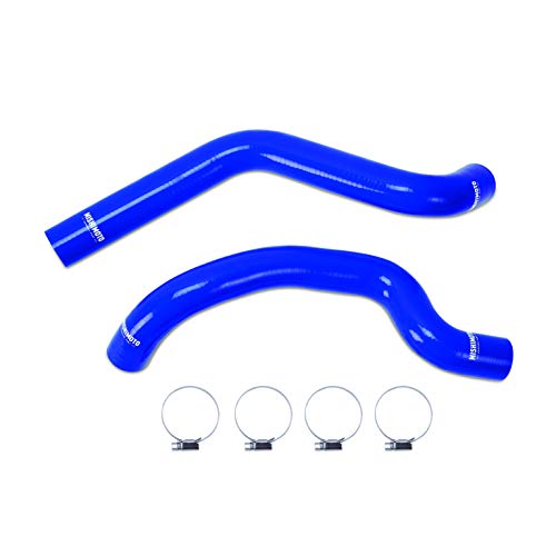 Mishimoto MMHOSE-WR6-07BL Silicone Radiator Hose Kit Fits Jeep Wrangler 6Cyl 2007-2017 Blue