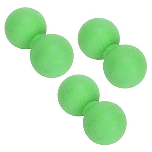 Peanut Ball, Portable Muscle Relaxing Massage Ball Relieve Muscle Fatigue Yoga Training Silicone For Workout(Green) #TOP5