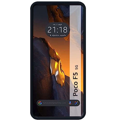 Tumundosmartphone Silicone Liquid Ultra Soft Case for Xiaomi Little F5 5G Blue - Image 3