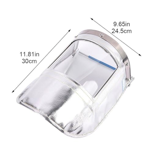 Casque de proximité pour pompier avec bouclier de feu transparent et isolation aluminium