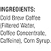 SToK Cold Brew Espresso Coffee Shots, Unsweetened, 0.43 Fl Oz (Pack of 264)