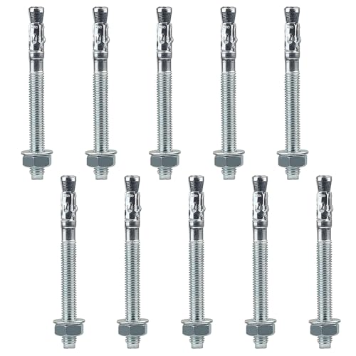 NIERBO M10 x 90 Ankerbolzen, 10 Stück