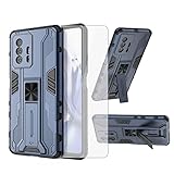 Asuwish Phone Case for Xiaomi Mi 11T/Mi11T Pro 5G with Tempered Glass Screen Protector Cover and...