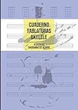 Cuaderno Tablatura Ukelele: Tablatura de 4 cuerdas para Ukelele, 8 Tablaturas y 5 Diagramas de acorde por Página, 100 Páginas A4