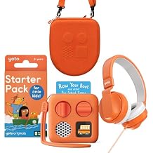 Yoto Mini 2024 Ed. Kids Audio Player + Little Kids Pack + Travel Case