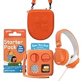YOTO Mini Summer Travel Bundle for Kids - Screen-Free Audio Player, Starter Story Pack, Headphones...