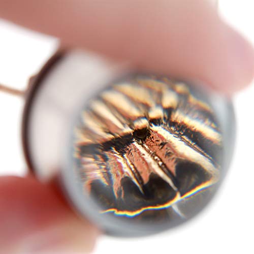 Tooltreaux 10X Aluminum Jewelers Loupe 22Mm Diameter Glass Lens Magnifier For Jewelry, Gems, Rocks, Coins, Stamps Hobby Tool #TOP4