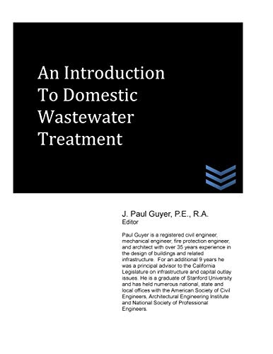An Introduction to Domestic Wastewater Treatment (Wastewater treatment engineering)