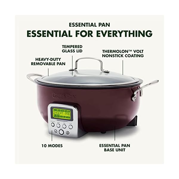 GreenPan-Elite-Essential-Smart-Electric-6QT-Skillet-Pot-Presets-to-Sear-Saute-Stir-Fry-and-Cook-Rice-Healthy-Ceramic-Nonstick-and-Dishwasher-Safe-Parts-Easy-to-use-LED-Display-Fantasy-Fig GreenPan-Elite-Essential-Smart-Electric-6QT-Skillet-Pot-Presets-to-Sear-Saute-Stir-Fry-and-Cook-Rice-Healthy-Ceramic-Nonstick-and-Dishwasher-Safe-Parts-Easy-to-use-LED-Display-Fantasy-Fig
