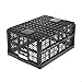 keeeper Stabile Klappbox Ida, Stabiler Kunststoff (PP), 32 l, 48 x 35 x 23 cm, Ida, Schwarz