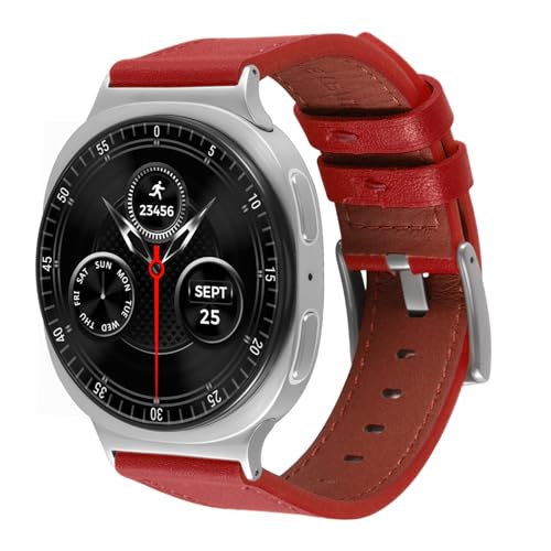 Bracelet cuir Galaxy Watch 8 Classic pour aller travailler en style