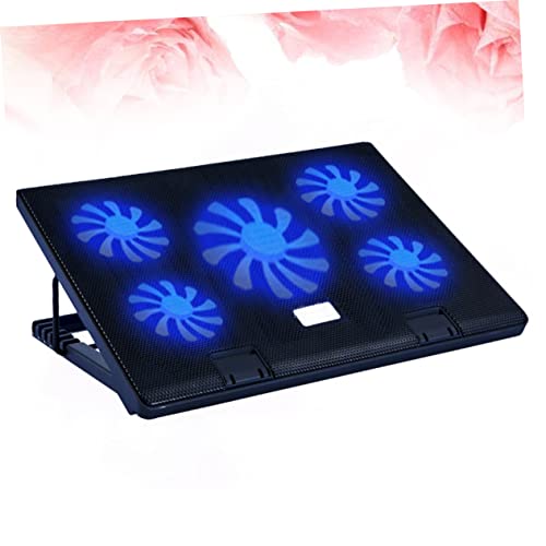 Base para notebook con ventiladores POPETPOP 5 fans miniatura 4