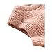 RESOOYO Baby Sweater Vest -Toddler Boy Girl Sleeveless Round Neck Pullover - Baby Boys Girls Solid Knit Vest Fashion Clothes (Pink-1824)