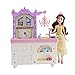 Disney Princess Belle's Royal Kitchen, Fashion Doll and Playset with 13 Accessories, Mrs. Potts, and Chip, Toy for Girls 3 Years and Up