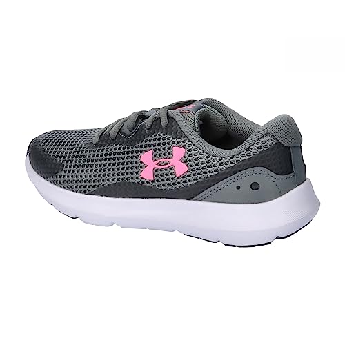Image of Under Armour Surge 3 Sneakers for Women - Breathable Mesh Upper and Lace up Closure, Sturdy and Durable Shoes