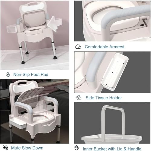Chaise de douche pour personnes âgées ajustable, solution pour se lever sans douleur